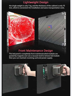 P1.89 LED Video wall Indoor Fixed GOB Front Service