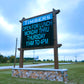 LED Business Sign Box