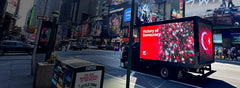 LED Advertising Mobile Billboard Truck