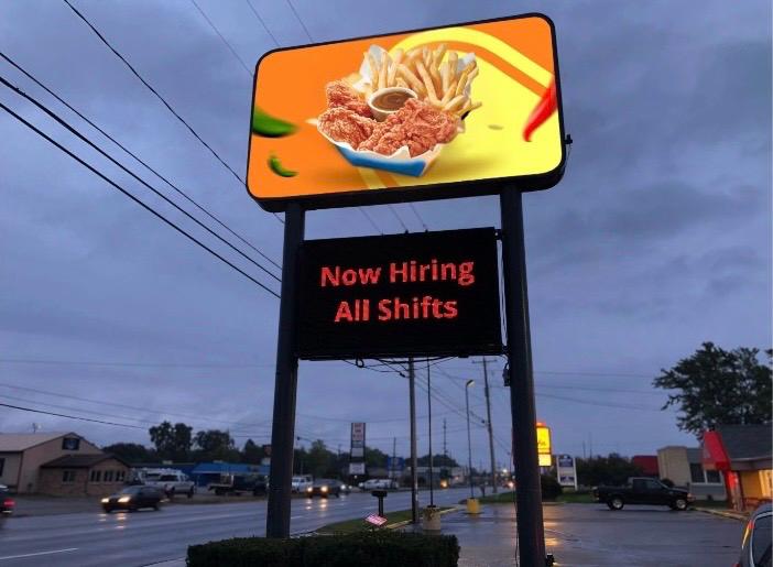 LED Business Sign Box