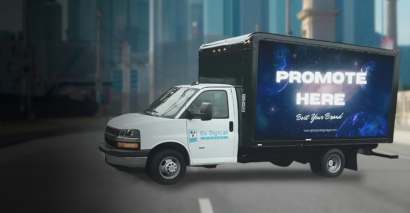 LED Advertising Mobile Billboard Truck