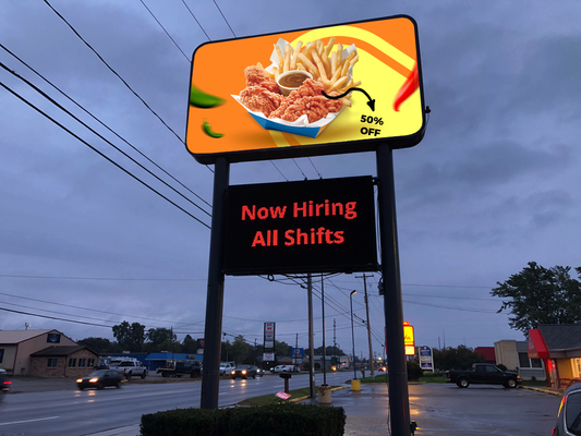 LED BUSINESS SIGN BOX 80” X 60”