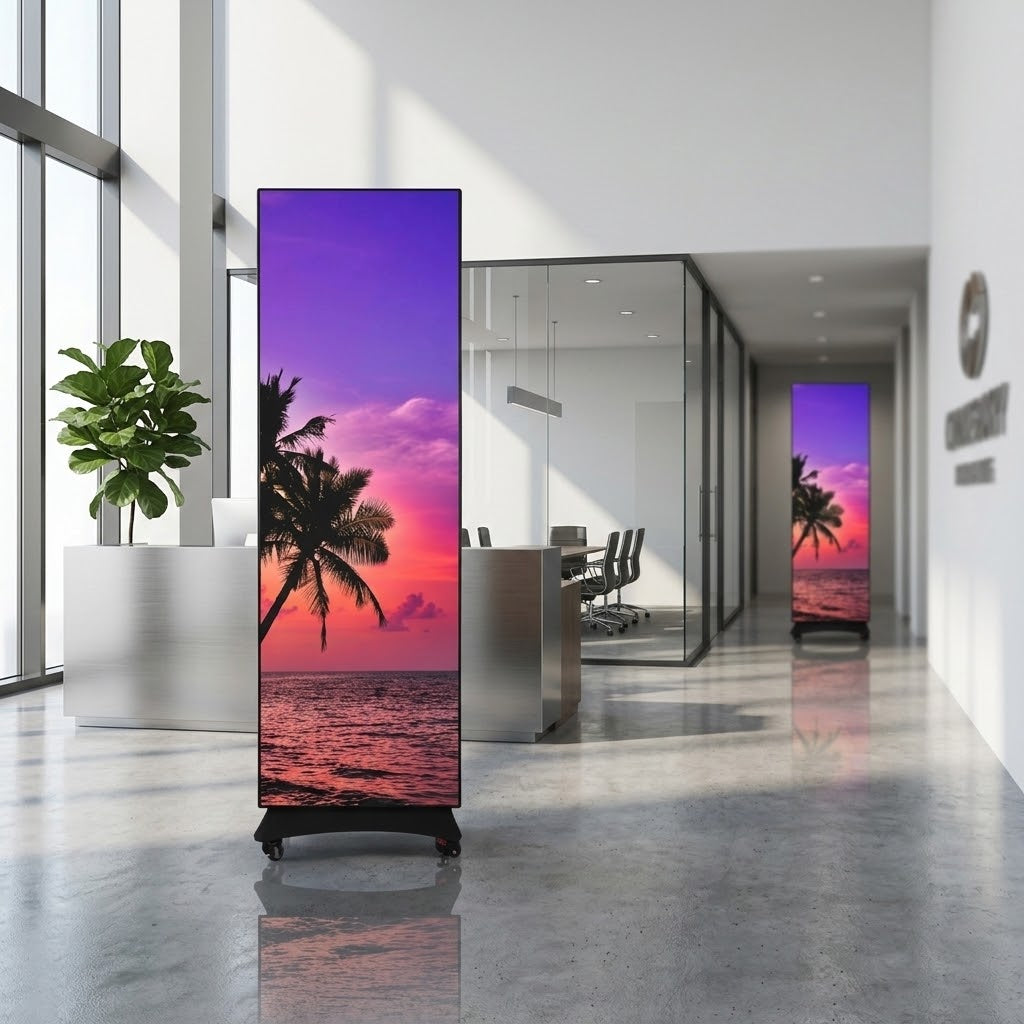 Portable Foldable LED Poster P1.86MM